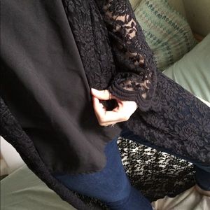 NWOT 💗Black Lace Duster💗